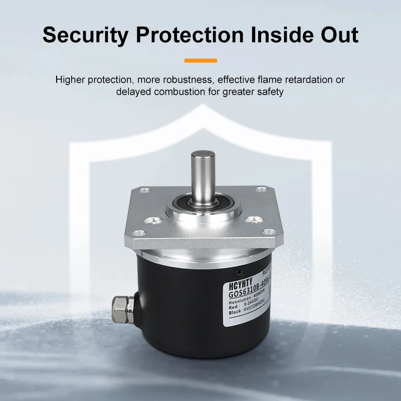 Codificador rotativo electromagnético óptico Incremental, codificador magnético 6310