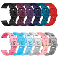 Sport Lace band for samsung galaxy watch 4/5/5 pro/6 classic/Active 2 silicone 20mm 22mm strap women bracelet huawei gt 4-3-2-2e