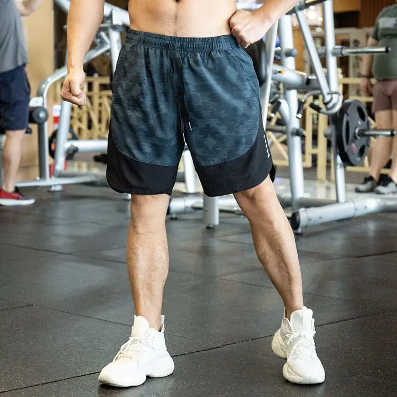 

Sports Shorts Men's Summer Thin Loose Fast Drying Breathable Running Equipment Fitness Basketball Pants Training Five Points