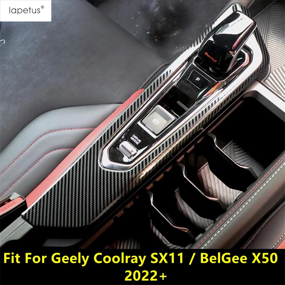 

Car Auto P Button Panel Gear Shift Control Frame Decoration Cover Trim Accessories For Geely Coolray SX11 / BelGee X50 2022 2023