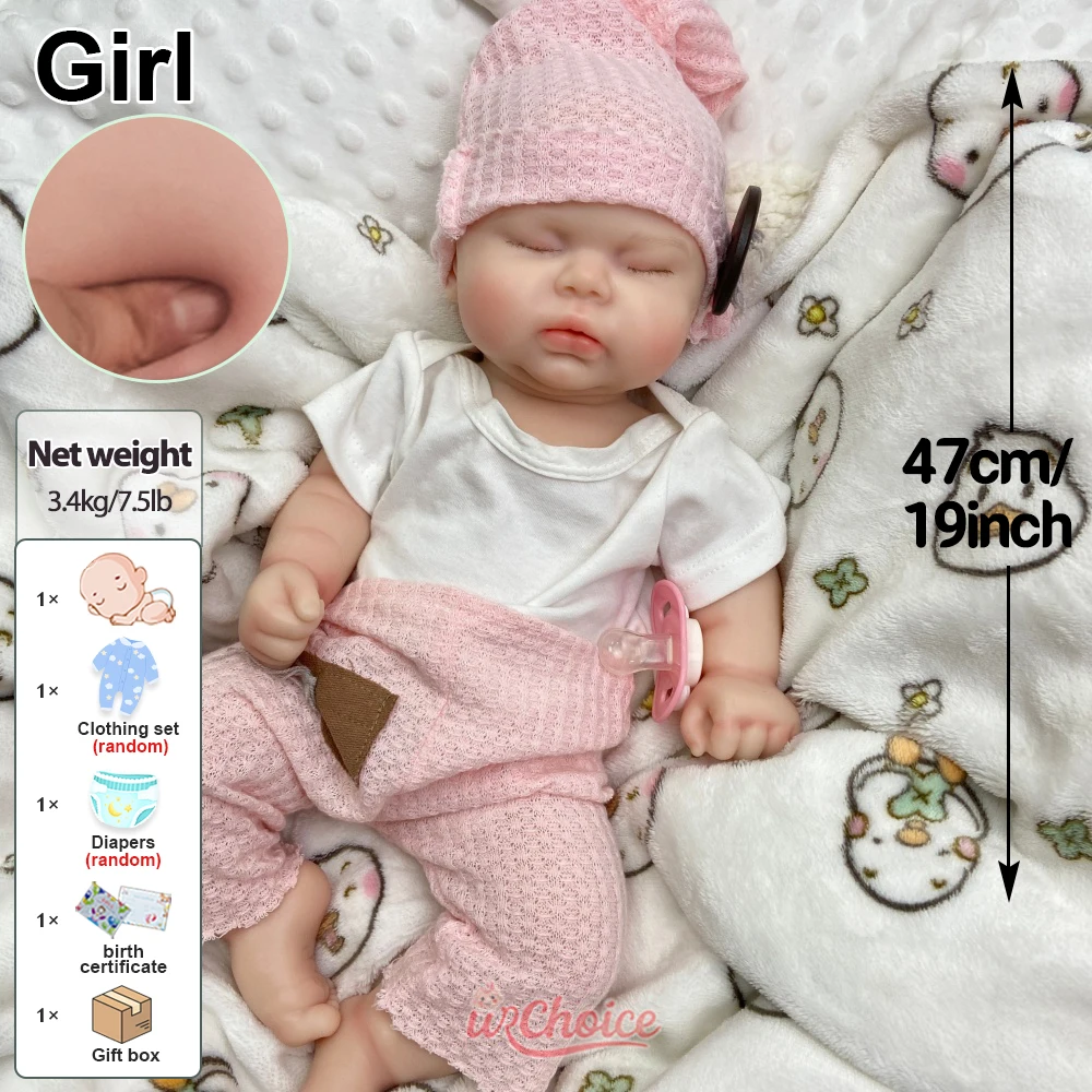Poupée reborn silicone potelée - Reborn Baby Doll Silicone Realistic avis et prix