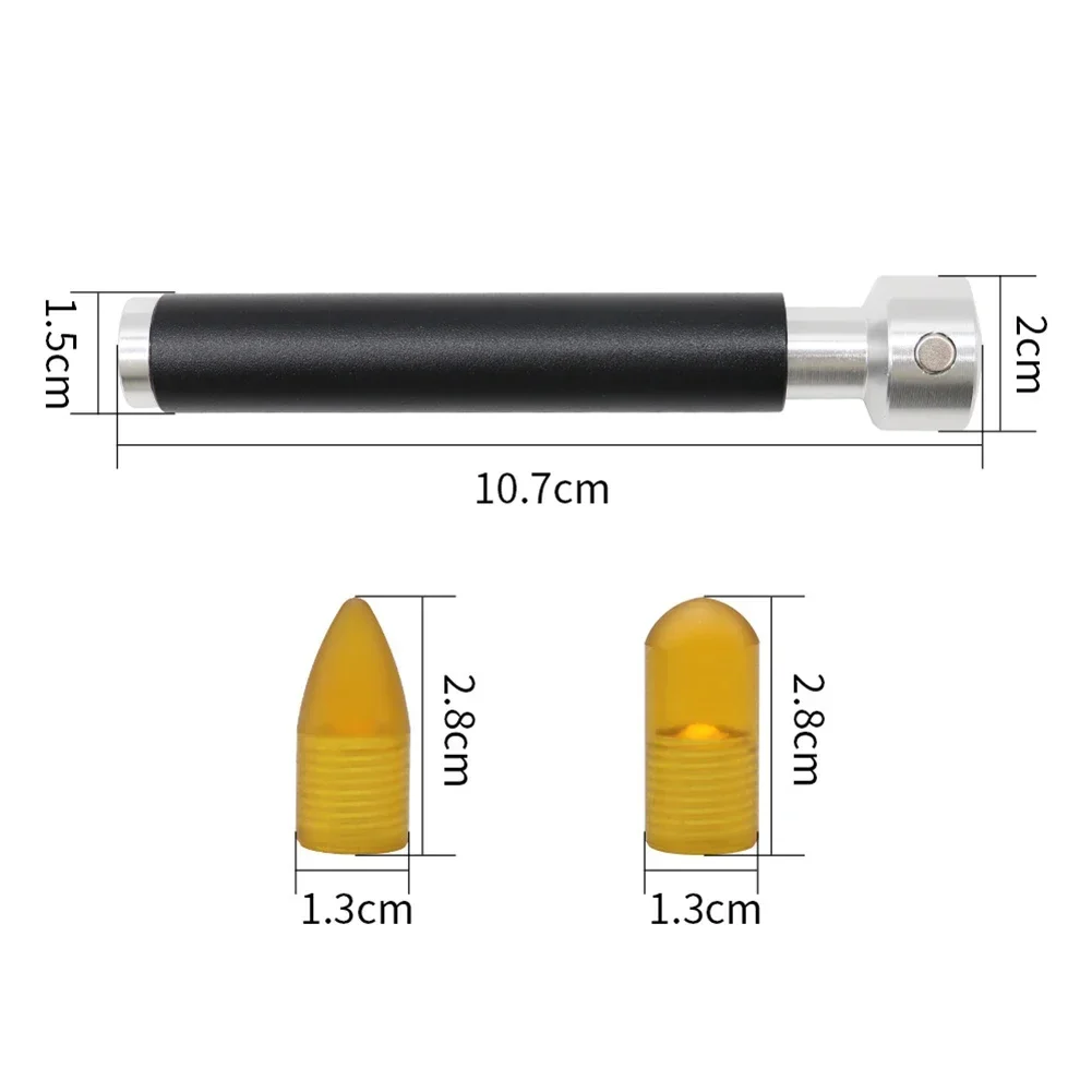 Car Body Dent Tap Down Pen Paintless Knock Down Pen Heads Tip Ding Hammer Hail Removal Kit Paintless Dent Repair Tools