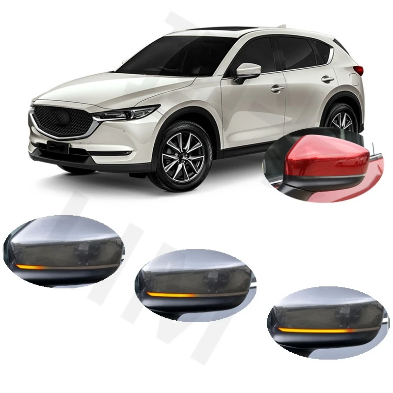 

for Mazda CX-5 KF 2017 2018 2019 2020 2021 2022 2023 Dynamic LED Sequential Indicator Mirror Turn Light Signal Lamp