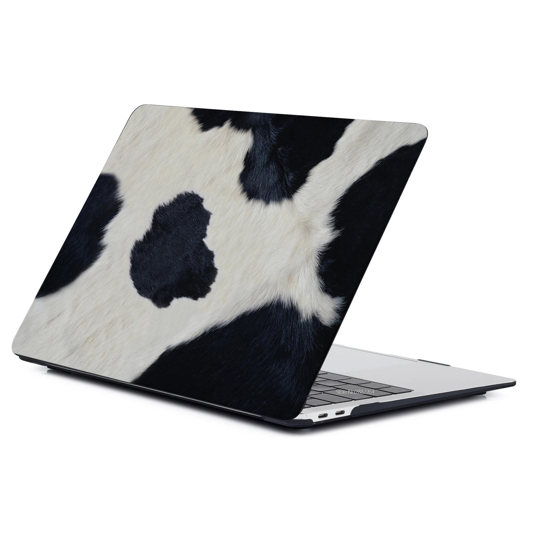 Laptop-Hülle für MacBook Pro 14 16 M4 Air 15,3 Hülle für Air 13,6 2022 Pro 13 A2338 Hülle für Pro 16 13 Hülle Kuh-Tiermuster
