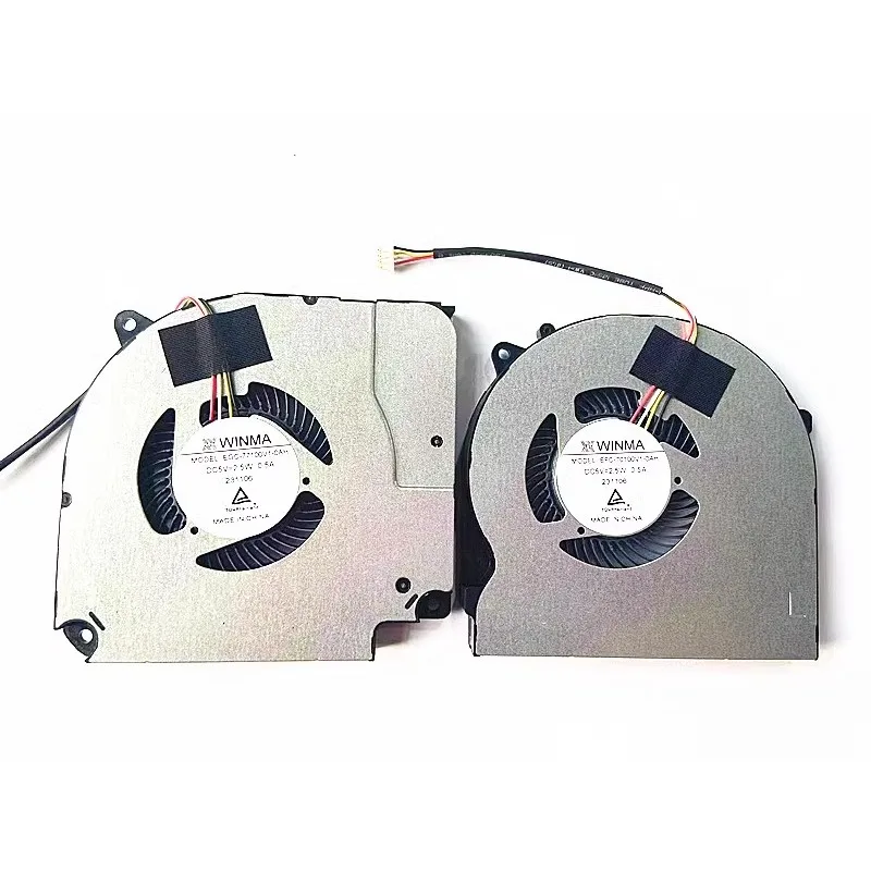 New CPU Fan for Mechanist MACHENIKE T58-V VB VA2 VG65T Z8 Z7M-CT 911ST Laptop Cooling Fan