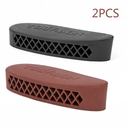 Tourbon Hunting Accessories Airsoft Sports Shotguns Rifle Recoil Pad Buttstock Rubber Pad Black Brown(1 Set)