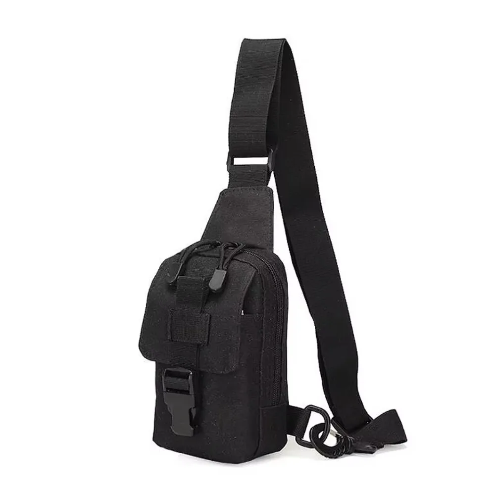 

Large Capacity Outdoor Chest Bag Oxford Cloth Adjustable Strap Climbing Crossbody Bags Waterproof Breathable Travel Shoulder Bag