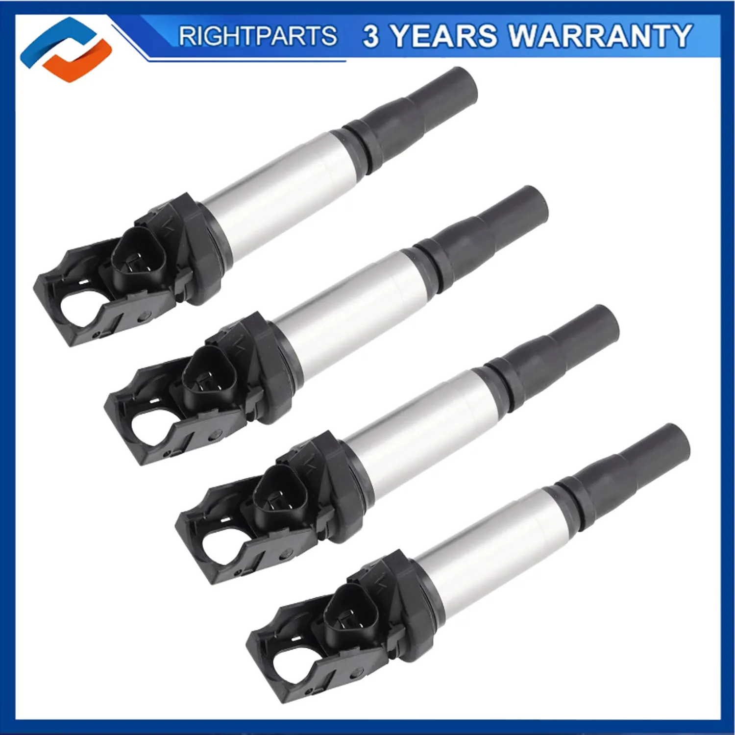 

4PCS Ignition Coil For CITROEN BERLINGO C3 C4 Grand Picasso C5 DS3 DS4 1.4 1.6 MINI CLUBMAN Cooper R55 R56 R57 R60 12137575010