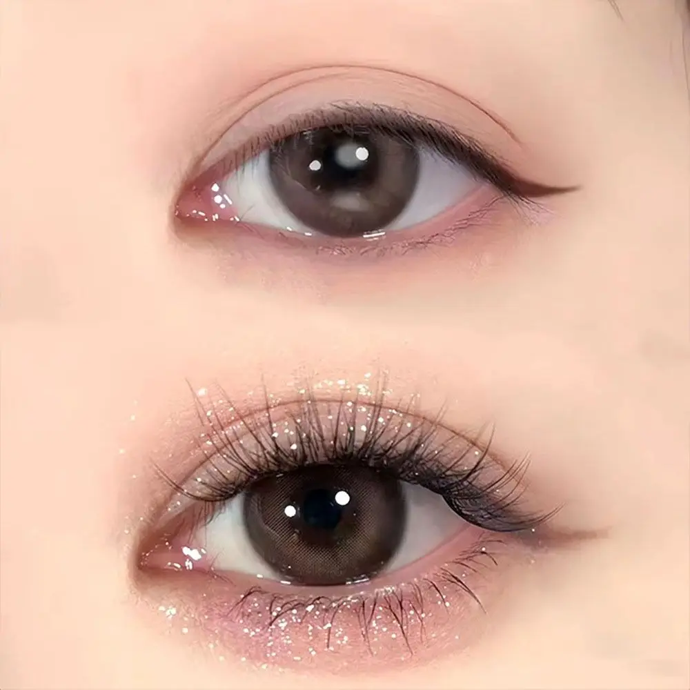 Cute Sweet Glue-Free Fake Lashes Soft Long Lasting Self-adhesive False Eyelashes DIY Resuable Segmented Eyelashes Bundles Party