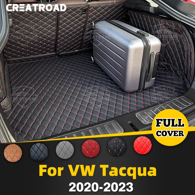 

CREATROAD For Volkswagen（VW） Tacqua 2020-2023 Auto Full Coverage Trunk Mat Car Protective Pad Cargo Liner Interior Accessories