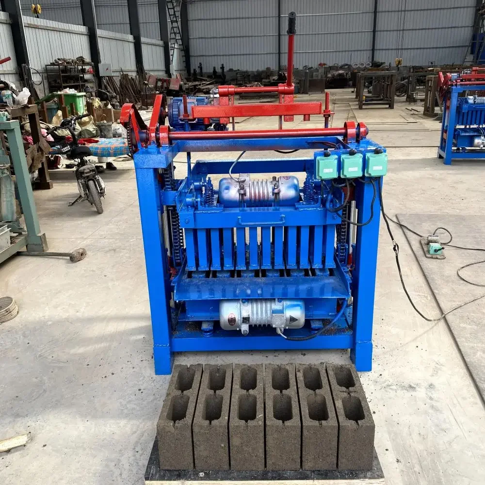 セメント中空コンクリートレンガ製造機、家庭用油圧ブロック高品質レンガ製造機