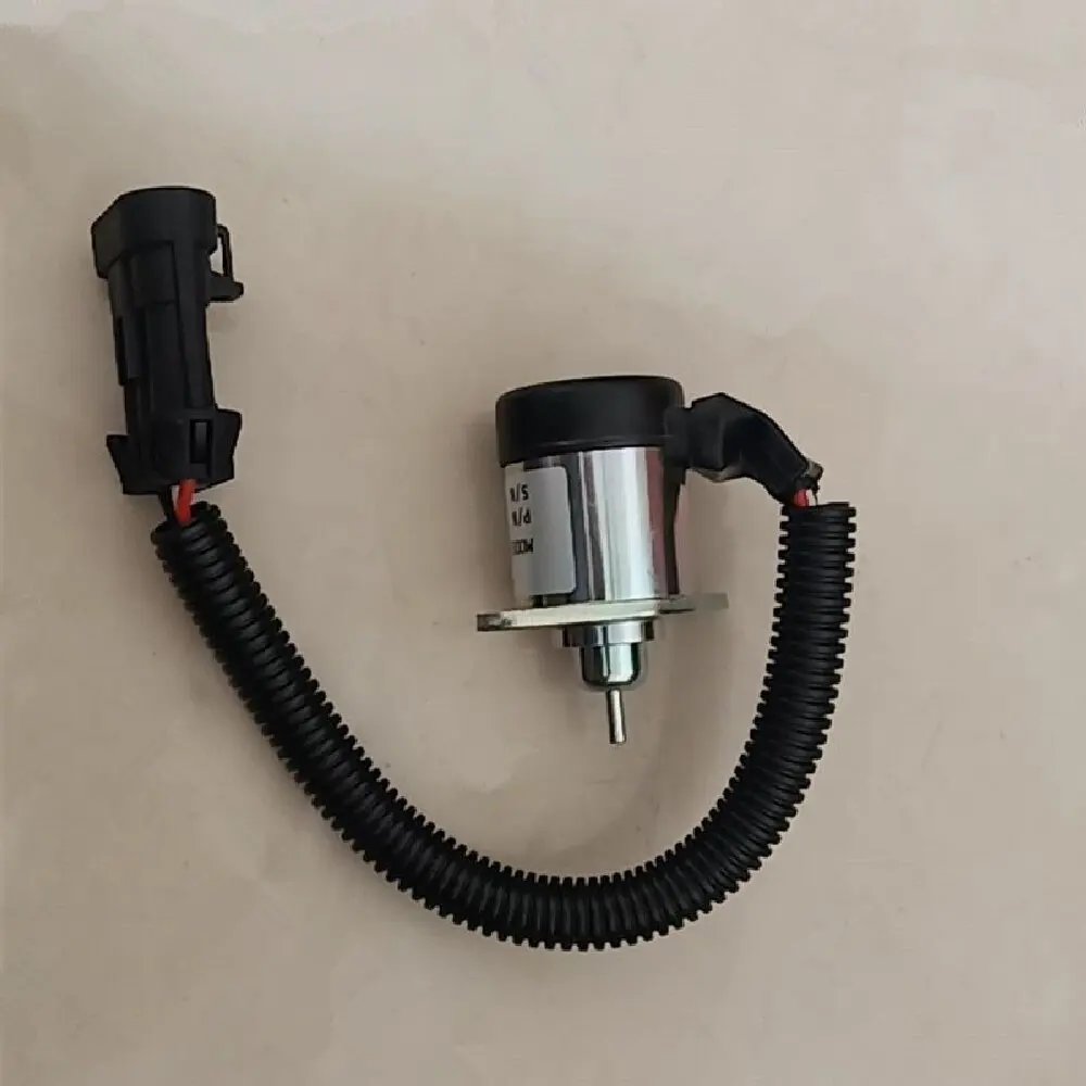 

Fuel Stop Solenoid 6689034 Shut off Valve 1G577-60010 1G577-60011 Suitale for Engine V3300 V3800