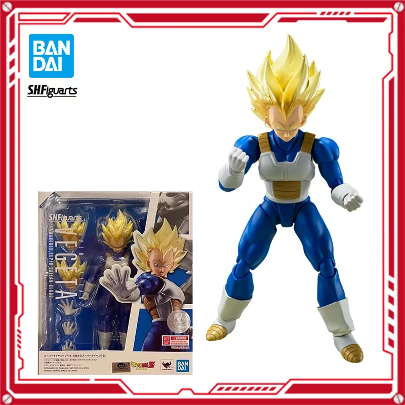 

In Stock Bandai S.H.Figuarts DRAGON BALL Vegeta Original Genuine Anime Figure Model T SHF Toy Action Figures Collection Doll PVC