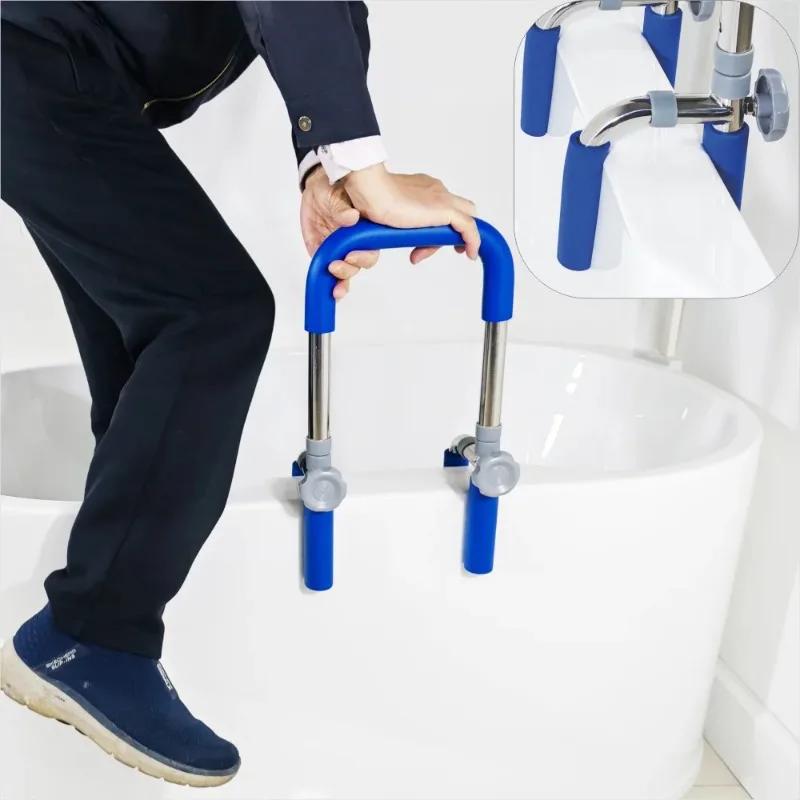 Suitable for  304 Stainless Steel Bath Tub Grab Bar Non-Slip Safety Handle for And Bathing Barrier-Free