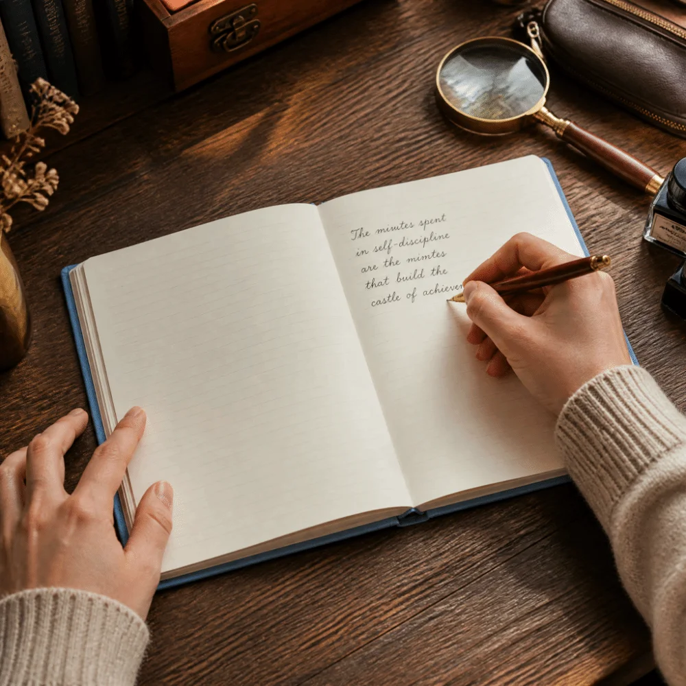 PU Leather Hardcover Journal Notebook Vintage Secure Binding Strap Writing Notepad Elegant Retro Hardcover Hardcover Notebook