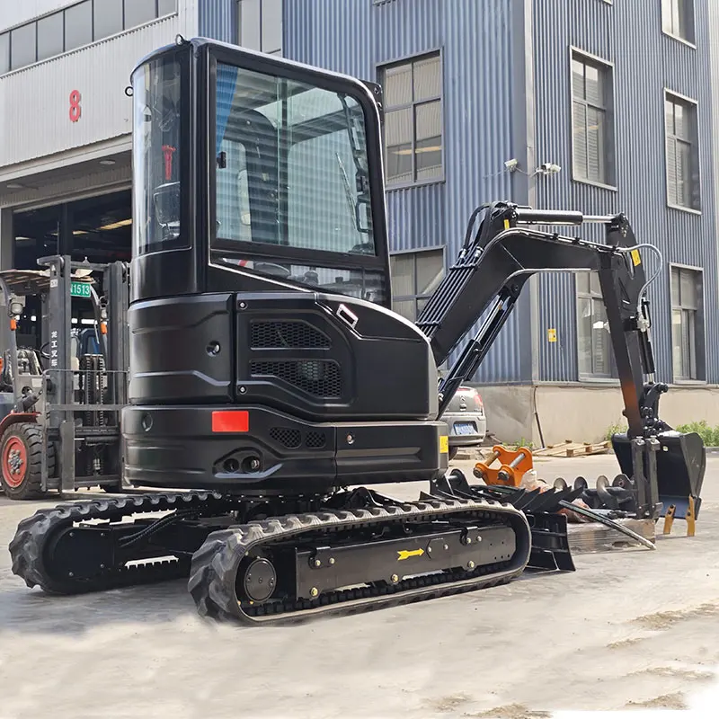 

Customized 2.5ton mini excavator kubota engine mini digger bagger garden 1 ton 2 ton mini excavator with free shipping