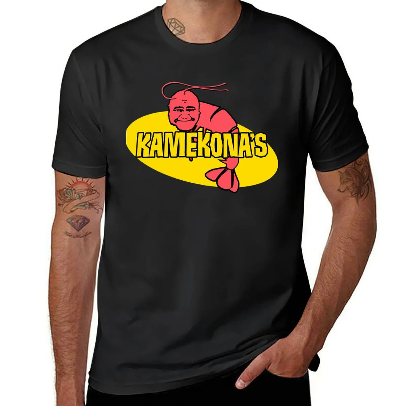 

Kamekonas For Fans T-Shirt for a boy hippie clothes Men's cotton t-shirt