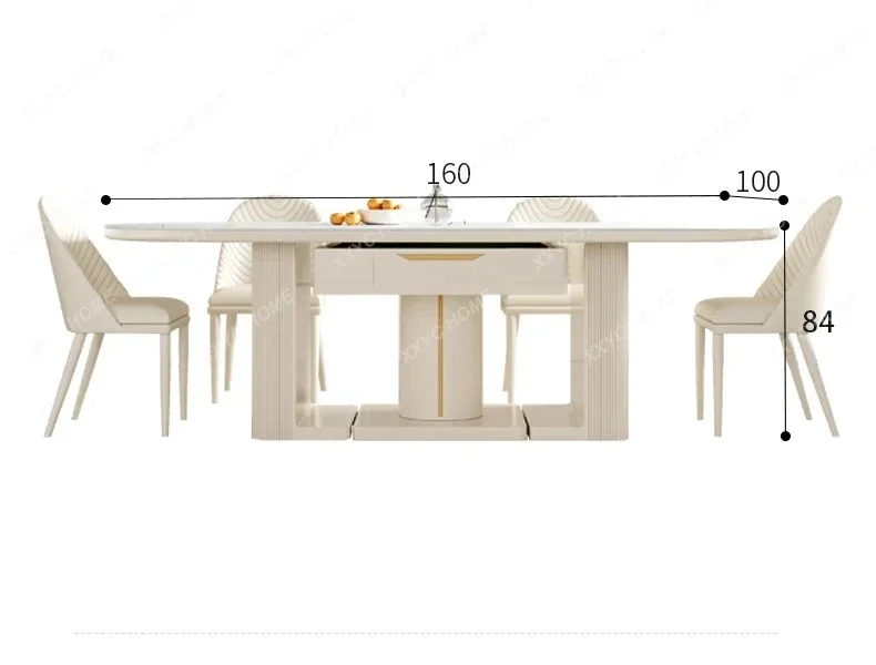 Y1 Automatic mahjong table dining table dual-purpose multi-functional household rock slab living room mahjong machine