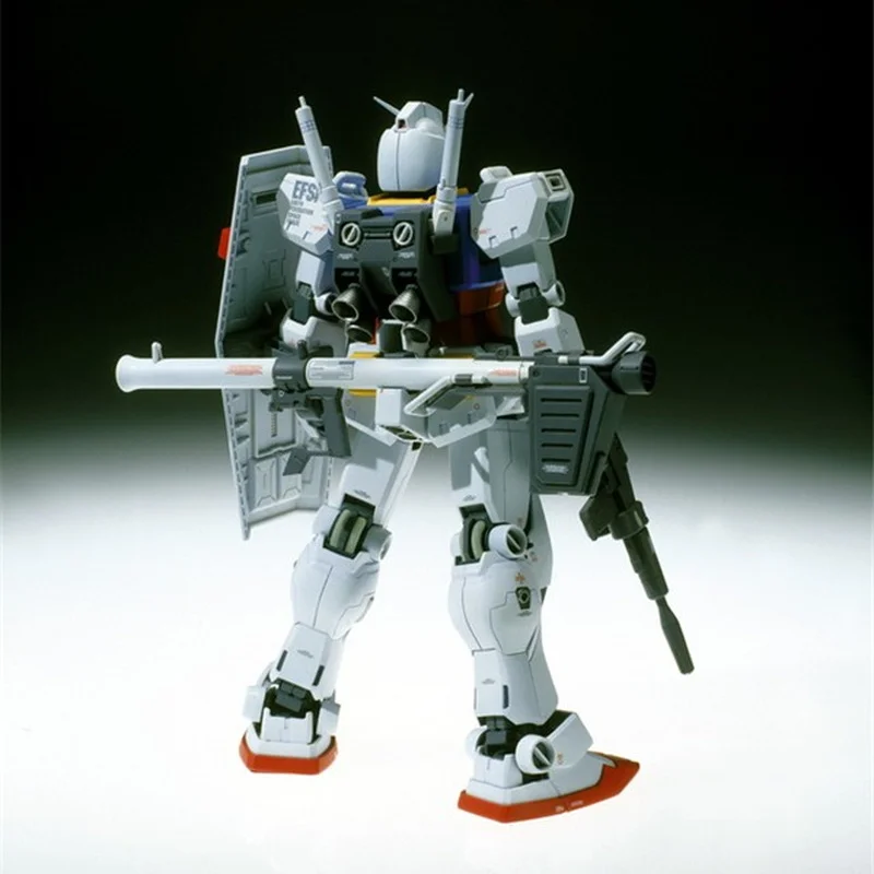Bandai – Kit de modèles Gundam authentiques, figurine d'anime MG 1/100 RX-78-2 Ver.Ka Collection Gunpla, jouets d'action pour enfants