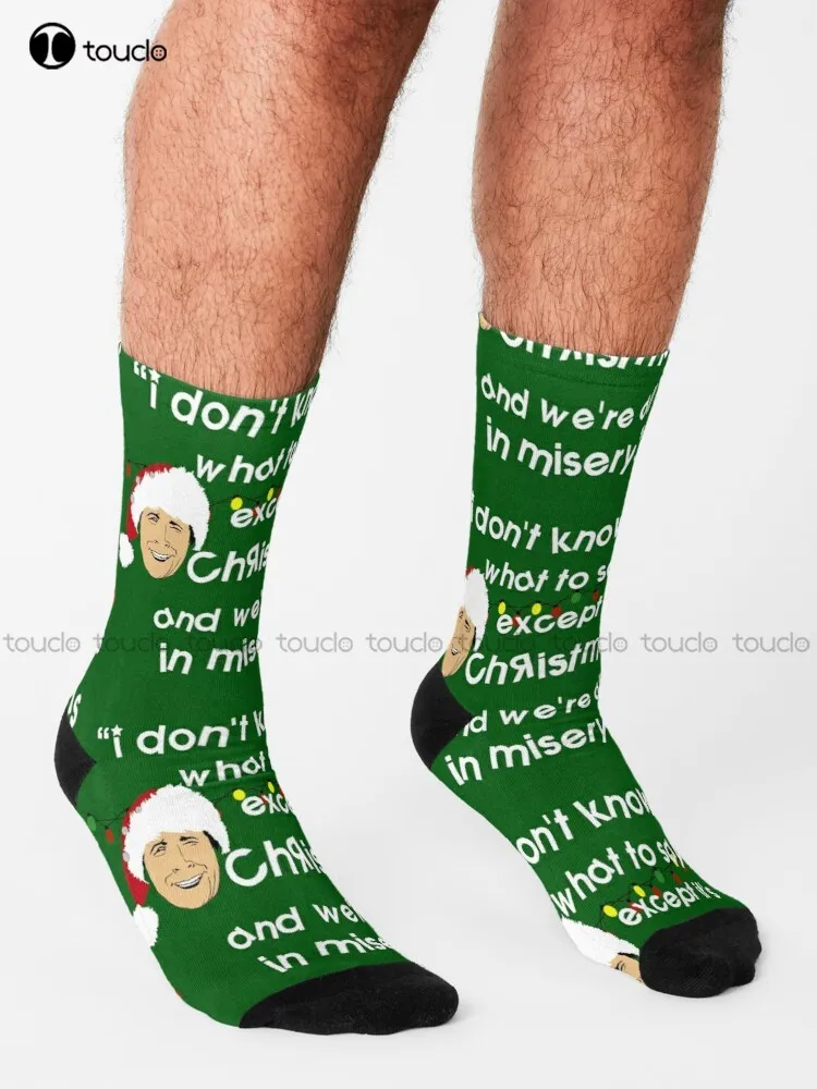 Clark Griswold Wisdom Socks Softball Socks Personalized Custom 360° Digital Print Gift Harajuku Unisex Adult Teen Youth Socks