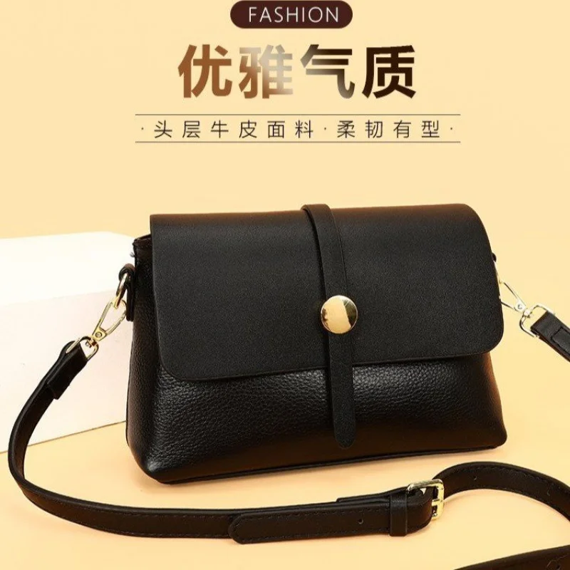 

Famous Designer Leather Women's Handbag High-End Luxury Brand Fashionable Elegant Crossbody Handbag For Ladies Vintage