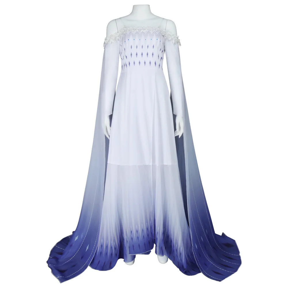 Elsa Cosplay Kostüm Elsa Partykleid Erwachsenen-Prinzessinnenkleid Halloween Karneval Cosplay Elsa Prinzessinnen-Outfits