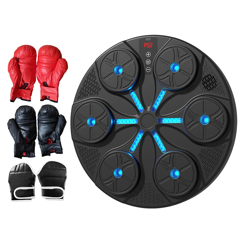 Smart Bluetooth Music Boxing Machine Gloves Boxing Training Punching Bag Boxing Equipment Muay Thai Home Gym For Adults Kids