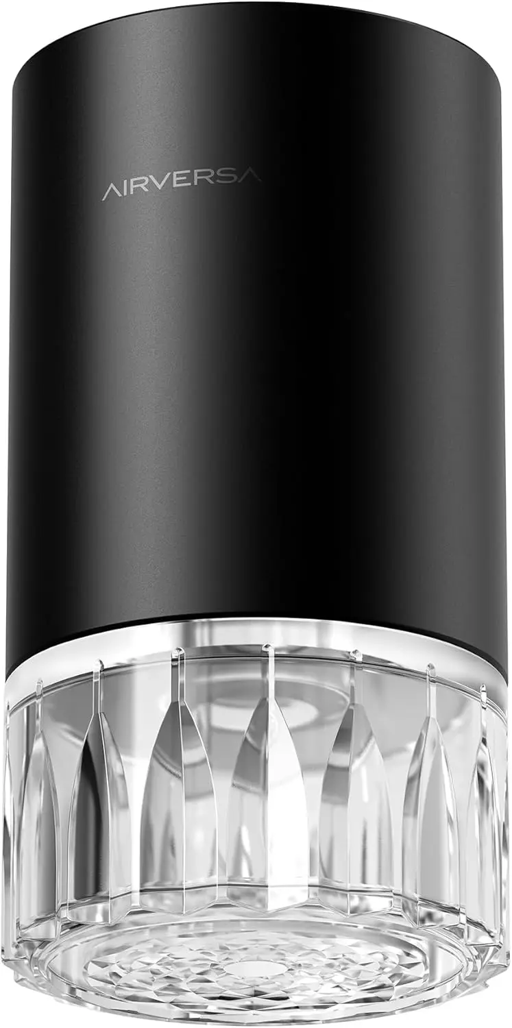 

Waterless Essential Oil Diffuser for Home, Room, Desk, Car - 600 sq ft Coverage, Battery Operated with Mist & Timer Settings