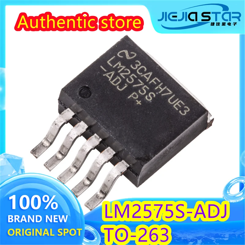 

(4/50 pieces) LM2575S-ADJ LM2575S TO-263 adjustable buck converter 3A output current new original spot delivery fast