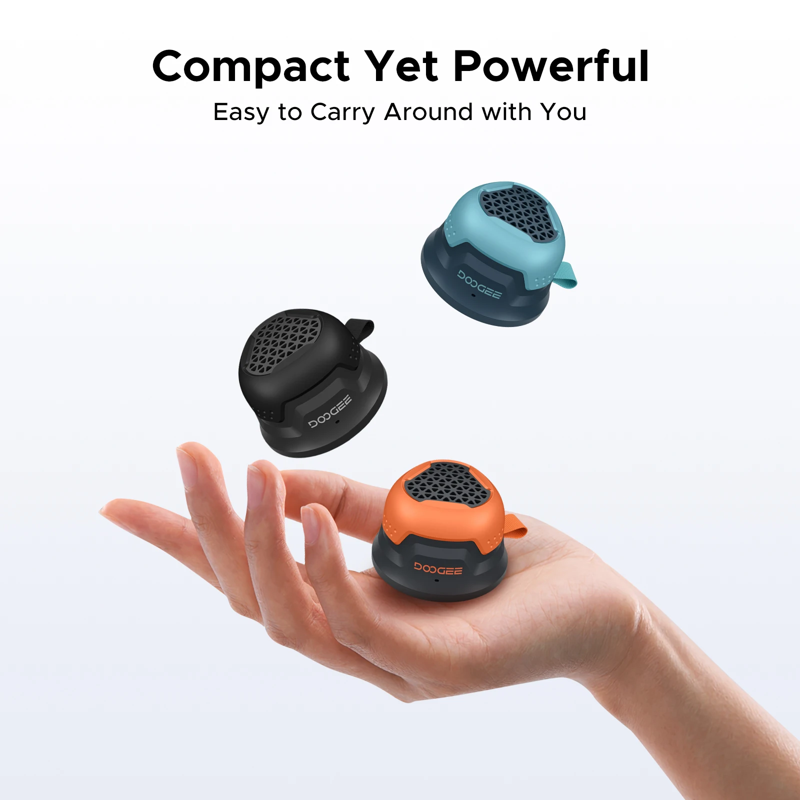 DOOGEE SnapBeat haut-parleur Bluetooth magnétique double connexion étanche sans fil Portable voyage haut-parleur stéréo Mini boîte de son