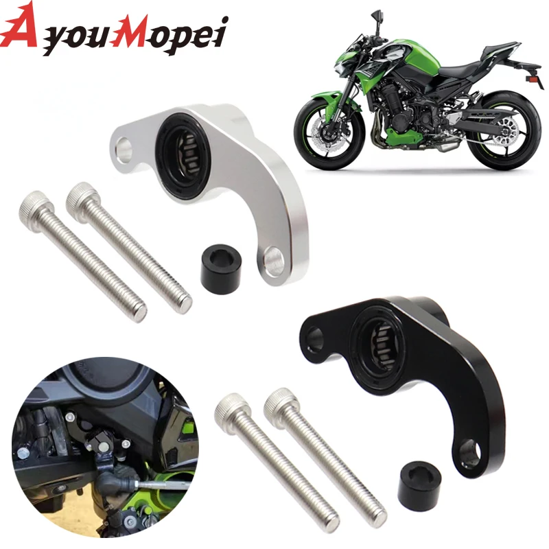 

For Kawasaki Z 900 Z900RS Cafe 2018-2024 2023 Z900 Accessories Change Rod Retainer Gear Shift Holder Stabilizer Support Kit