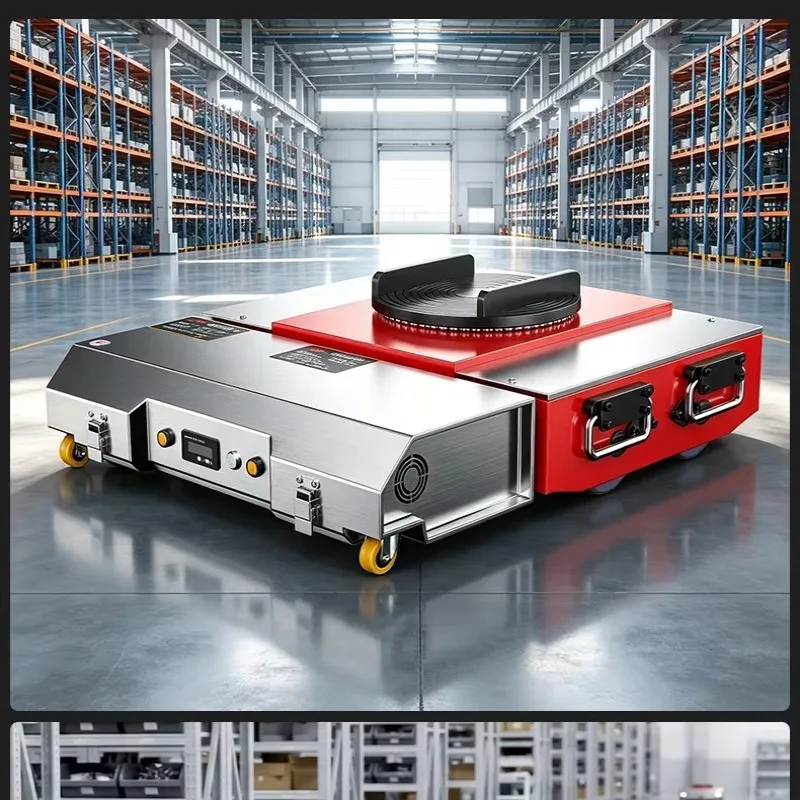 Picture 3: Heavy Load Electric Tank Mover 20Ton Power Trolley 360 Steering Lifting Transporter Remote Control Industrial