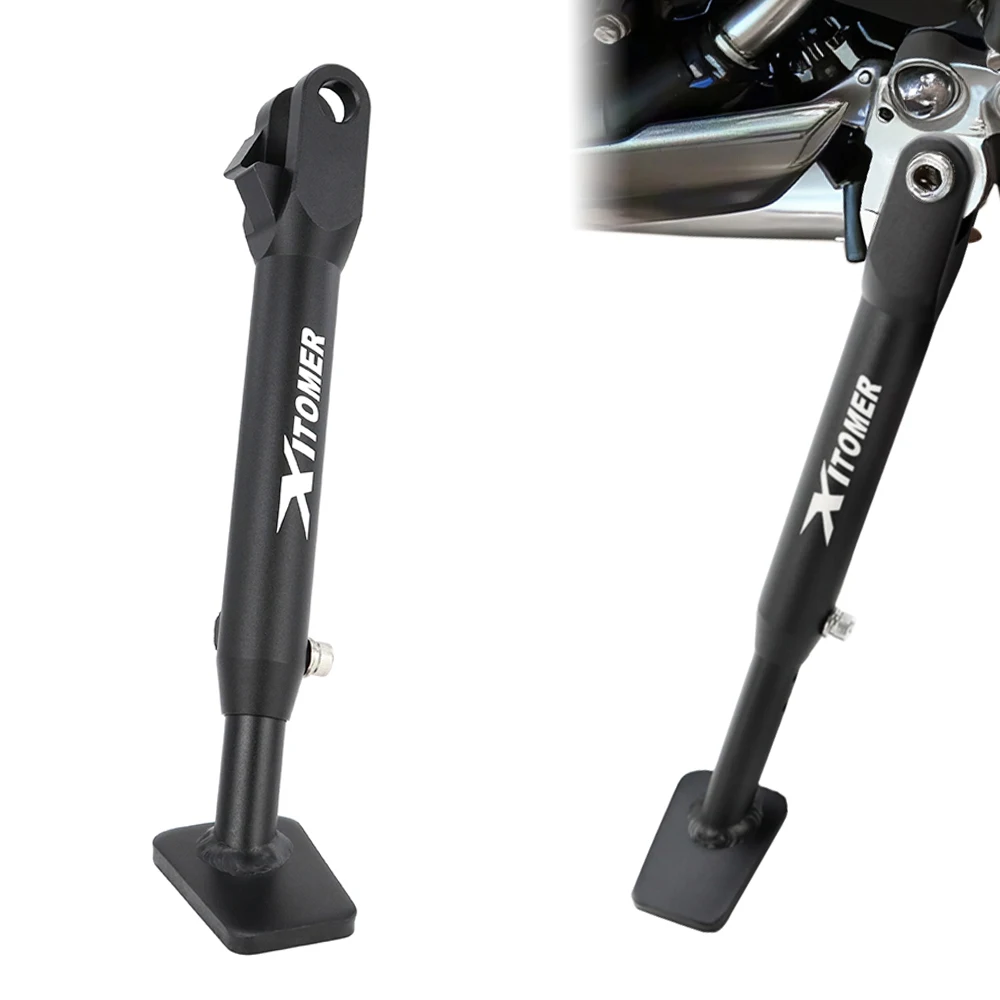

Fit For Triumph Street triple 675/R 765R 765S/RS Daytona 675/R Motorcycle Aluminum Adjustable Kickstand Foot Side Stand Support
