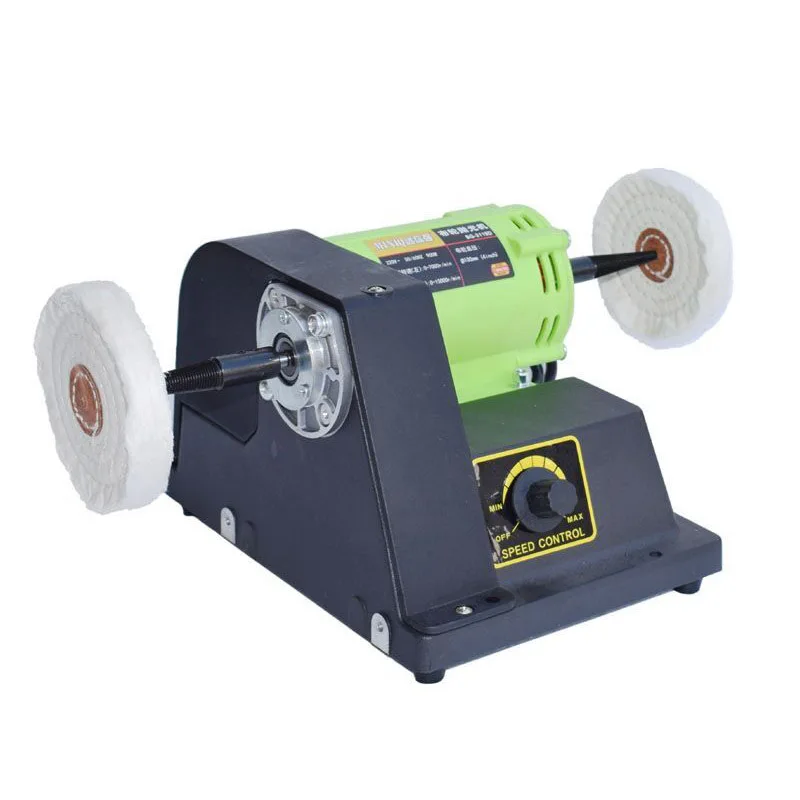 

Polishing Machine for Jewelry Woodworking Mini High Power Cloth Wheel Turbine Polisher 900W Jade Lathe Grinder Adjustable Speed