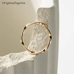 14K Gold Filled Mobius Ring Handmade Start Ring Minimalism Jewelry Tarnish Resistant Jewelry Boho Women Ring