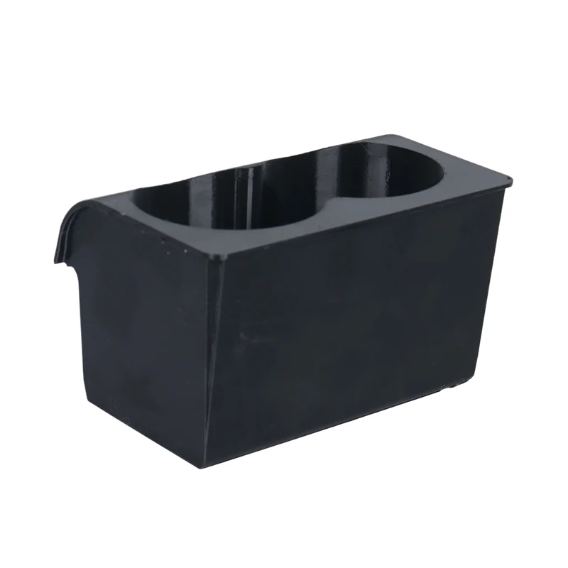 Cup Holder Drink Holder Center Console Insert Black Rear Dual Cup Holder For BMW E46 Part Replacement Car Interior Accessories