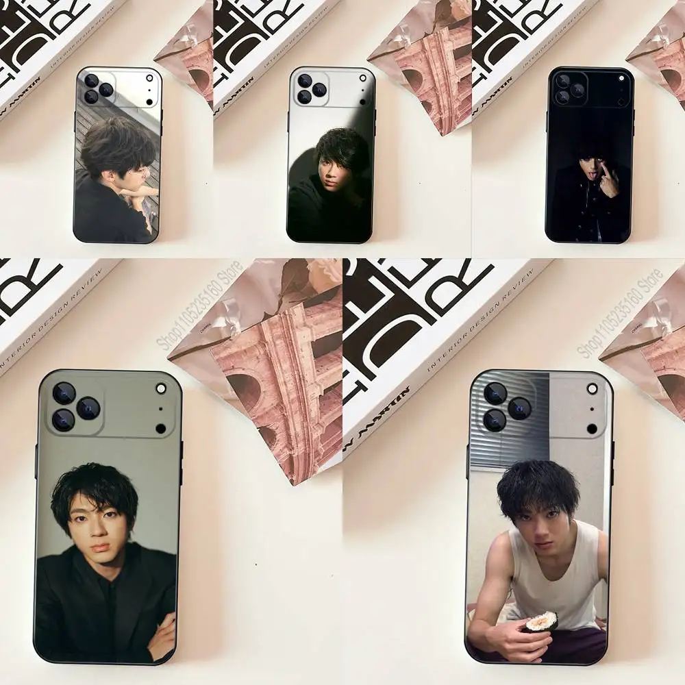 Etui na telefon Yamada Y-Yuki dla iPhone 17, 16, 15, 14, 13, 12, 11, Pro, Max, Plus, E, SE4, Air, Mini, czarne, precyzyjne dopasowanie otworów