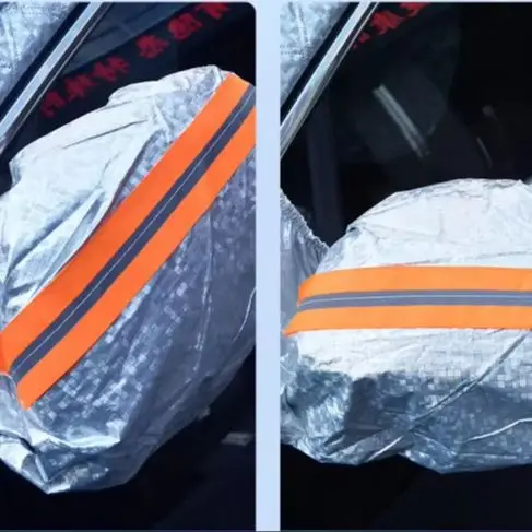 SEAMETAL Car Windshield Snow Cover Winter Waterproof Windscreen Snow Shield Sun Shade Protection Cover Universal for Suv/Sedan view 6