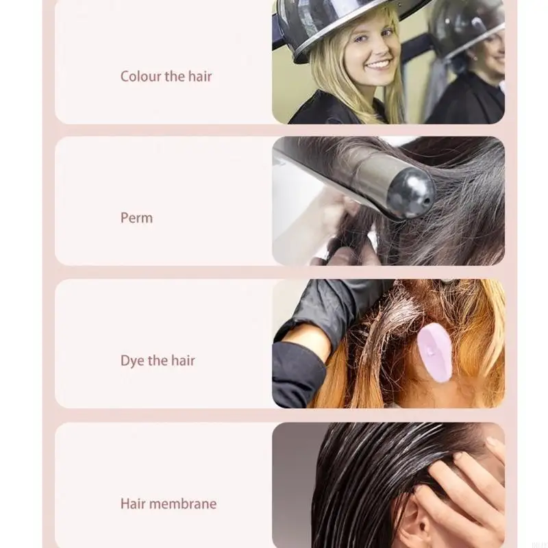 

2Pcs Silicone Ear Cover Hair Coloring Dyeing Protector Ear Waterproof Ear Cover
