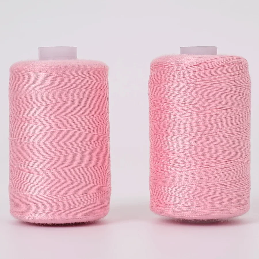 

Высокоскоростная полиэфирная нить 1000 ярдов, 2 шт., бытовая швейная нить, две нити 402 швейная нить