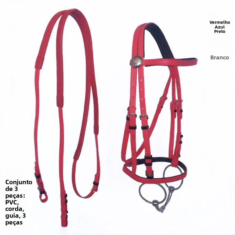 Equipement-d'equitation-de-precision-harnais-en-pvc-accessoires-d'entrainement-pack-promotionnel