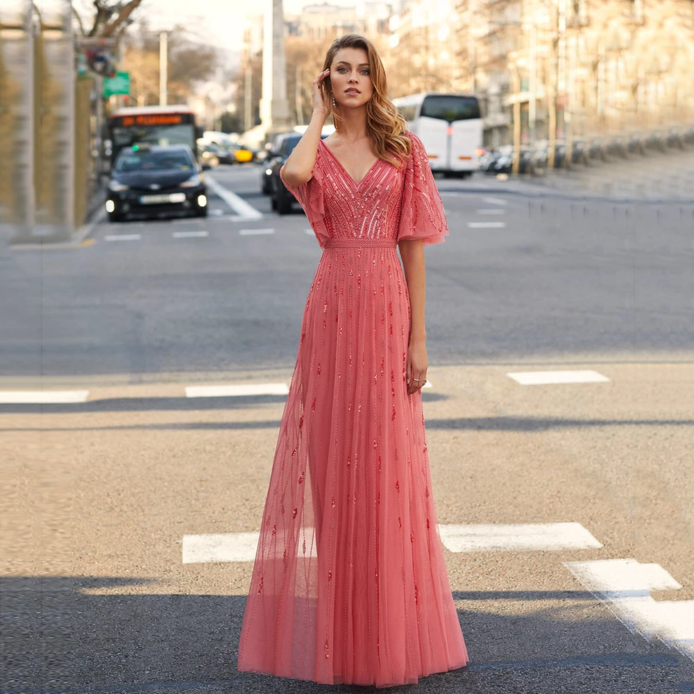 Prom Party Evening Robe Femme Elegant Women's Dresses for Wedding Dress Robes De Cocktail Ball Gowns Formal Luxurious Customized