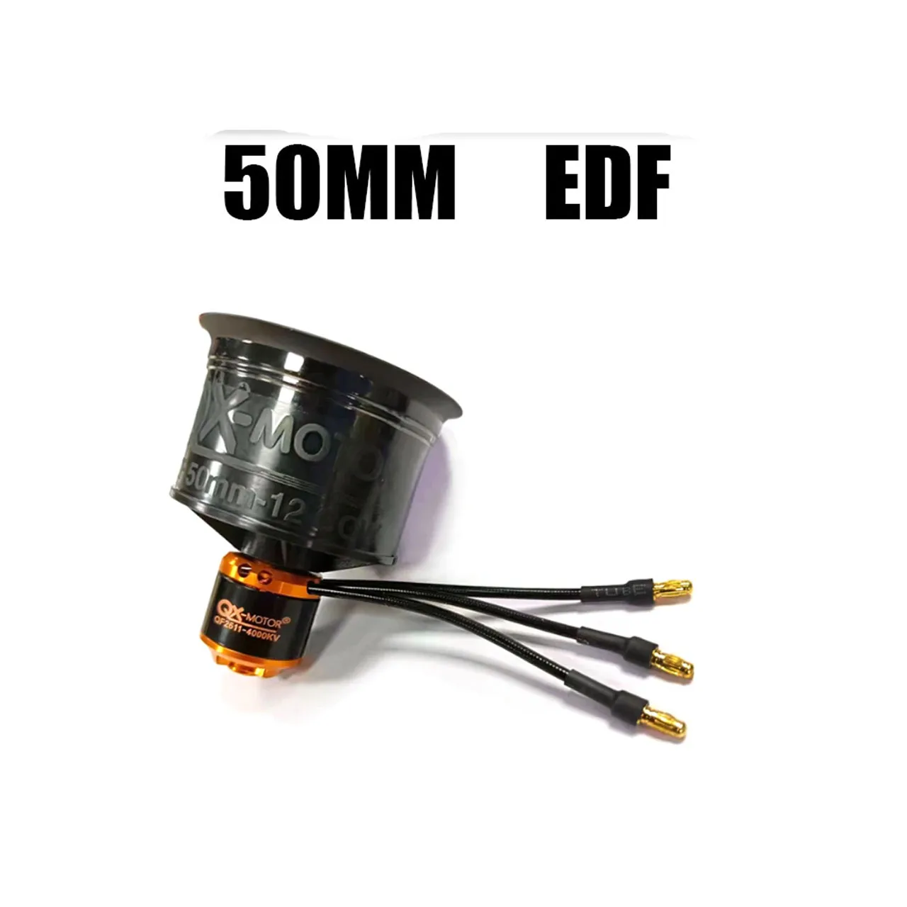 QX-MOTOR 50mm EDF 12 Blades Ducted Fan QF2611 3300/4000/4600/5000KV CW/CCW Brushless Motor For Remote Control Toy Parts