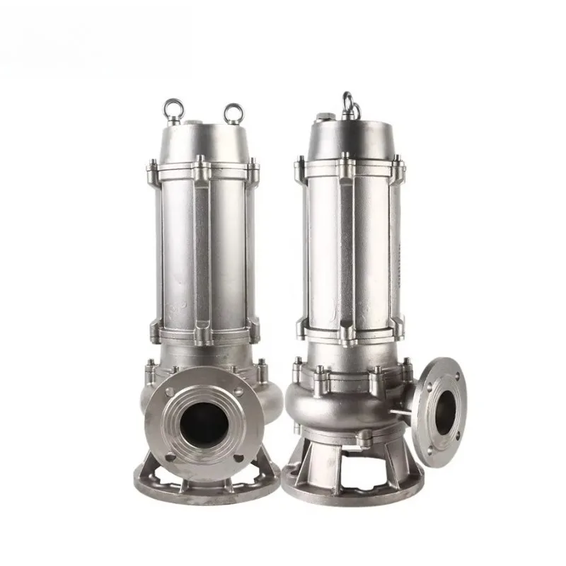 Heavy Duty Stainless Steel Submersible Sewage Pump Suitable For Pond Pumping Farmland Drainage Municipal Wastewater Treatment