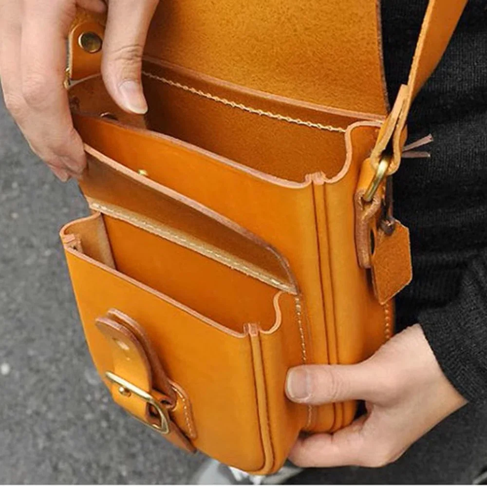 22x17x10cm shoulder bag  sewing pattern leather craft  die cutting template - view 2