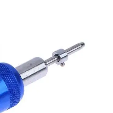 Blue Alloy Ship Model Nail Presser Tool Adjustable Depth Control For Hull Skin Fixation And Woodworking Craft Assembly Hand Tool