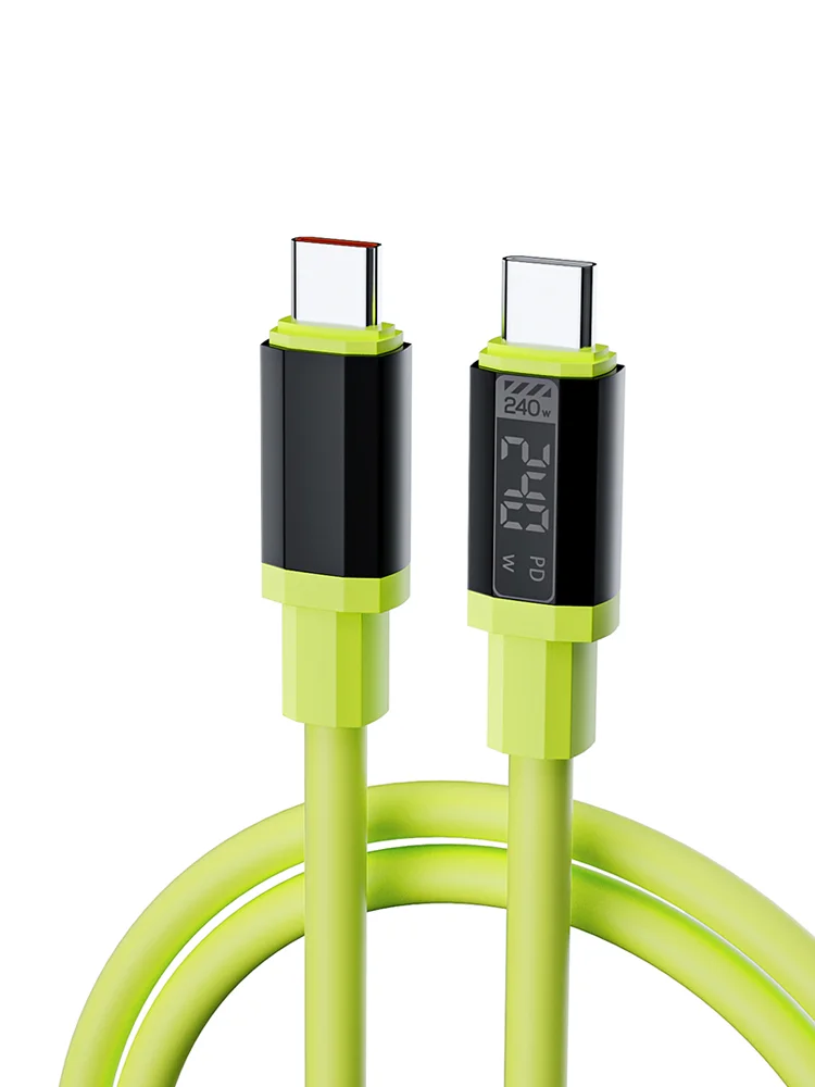 240W USB Typ-C Kabel PD Schnellladekabel für iPhone Samsung Xiaomi Huawei USB-C zu USB-C Schnellladegerät Datenkabel