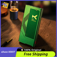 XDUOO XD05T Portable HiFi Headphone Amplifier Decoder Dual ES9039Q2M Chip Dual Tube AMPs USB DAC Bluetooth LDAC Headphone Amp