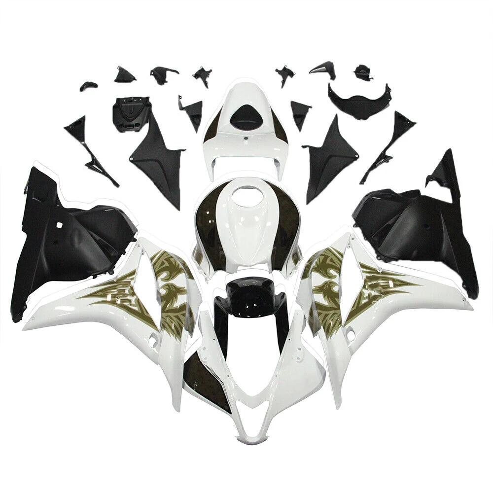 Premium Fairing Kit For Honda CBR600RR 2009 2010 2012 gold phoenix decal ABS Injection Bodywork set