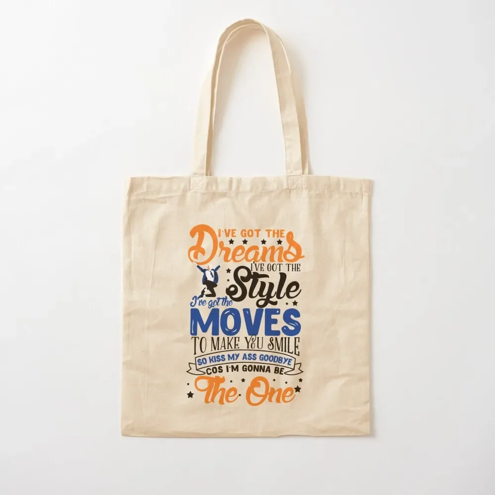 

I'm gonna be the one. Everybody's talking about Jamie. Tote Bag bag for beach Canvas bag reusable grocery bags